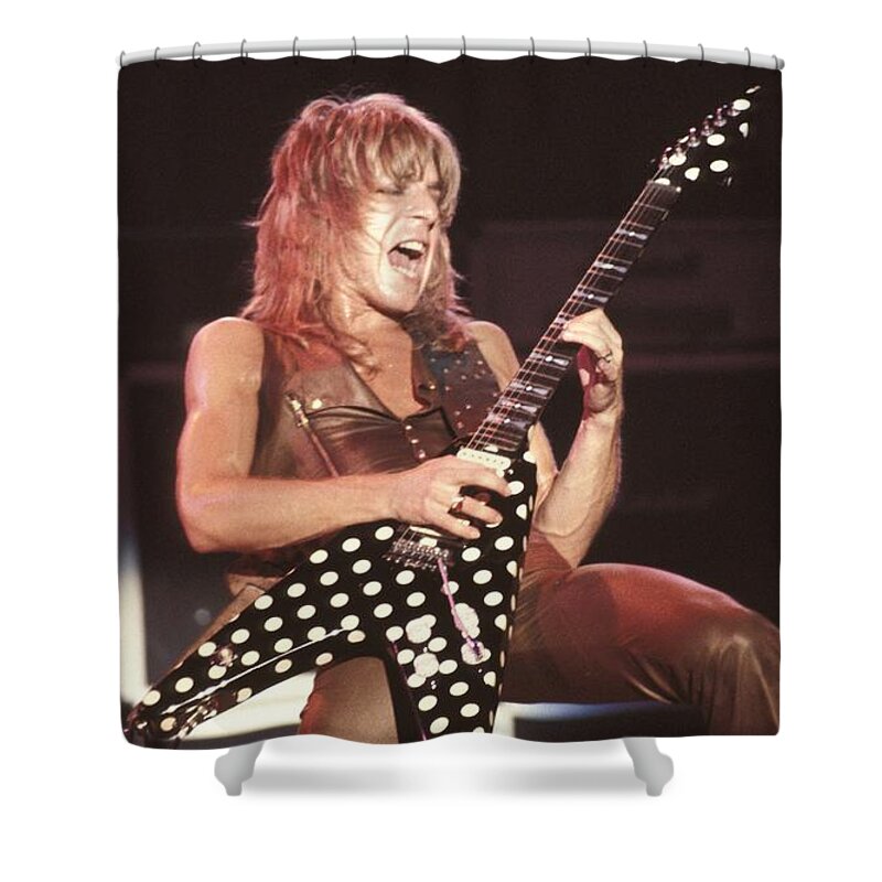 Concert Appearance Shower Curtains