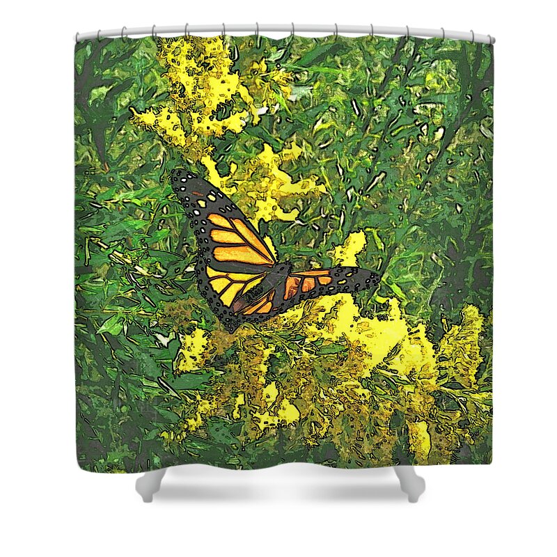 Digital Art Shower Curtain featuring the photograph Royalty by Al Harden
