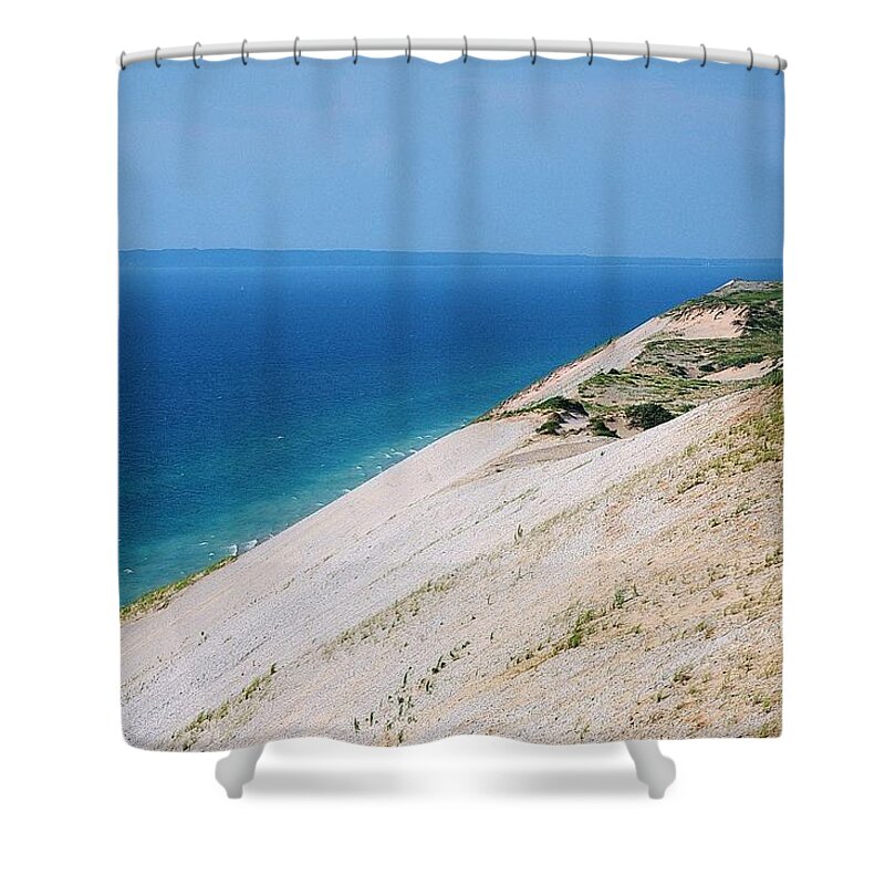 Water Shower Curtain featuring the photograph Sleeping Bear Dunes #2 by Randy Pollard