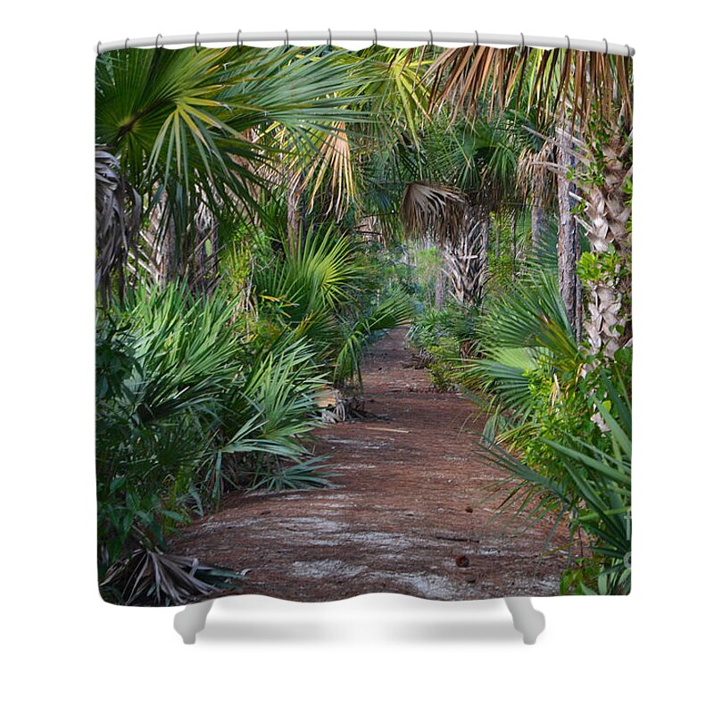Grassy Waters Preserve Shower Curtain featuring the photograph 24- Everglades Trail by Joseph Keane