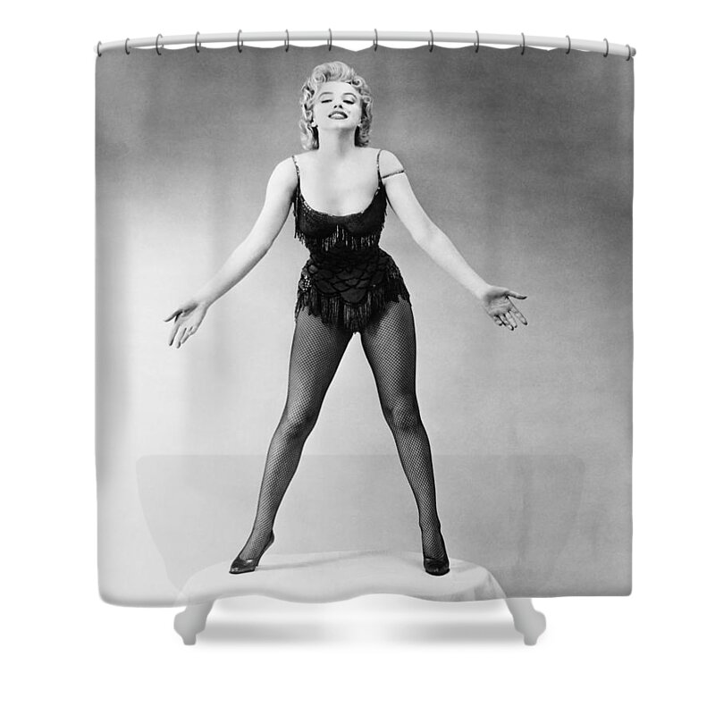 20th Century Shower Curtain featuring the photograph Marilyn Monroe (1926-1962) #25 by Granger
