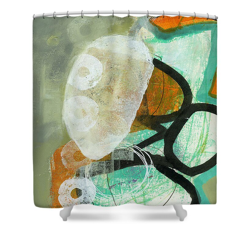 Painting Shower Curtain featuring the painting 3/100 by Jane Davies