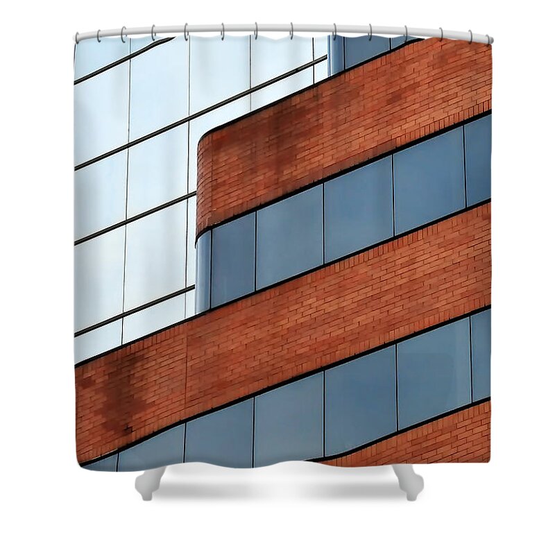 Building Shower Curtain featuring the photograph Untitled #3 by Gene Tatroe