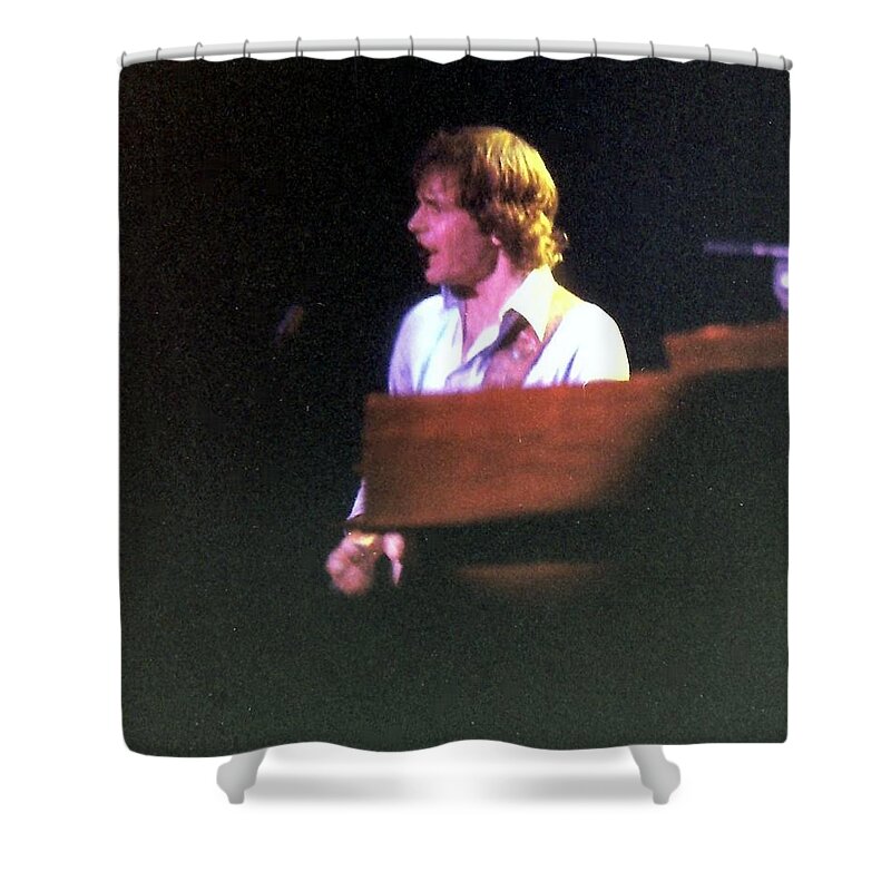 Bob Shower Curtain featuring the photograph Bob Weir #4 by Susan Carella