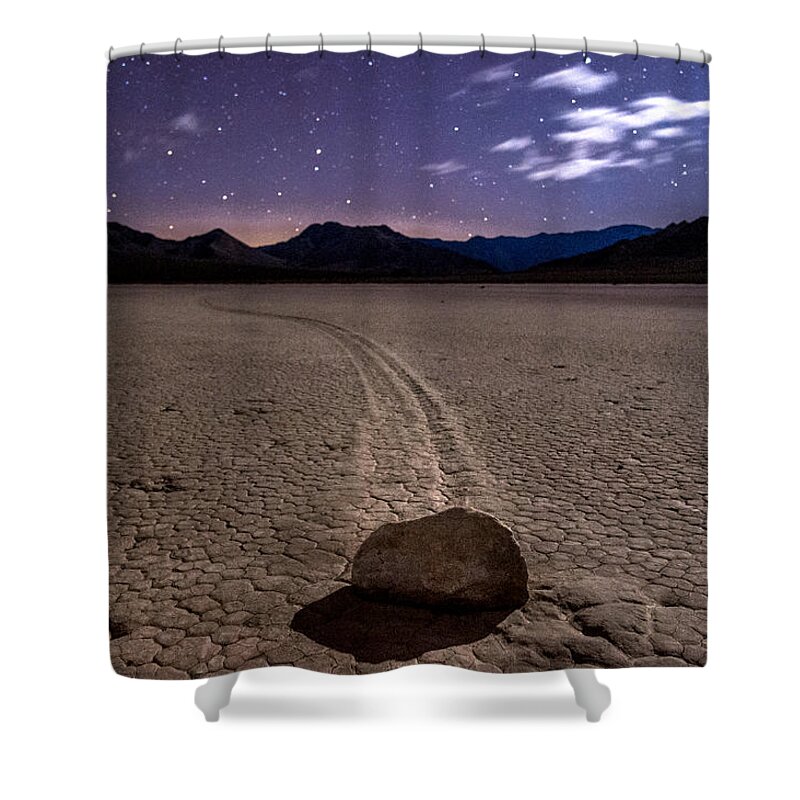 California Shower Curtain featuring the photograph The Racetrack #3 by Cat Connor