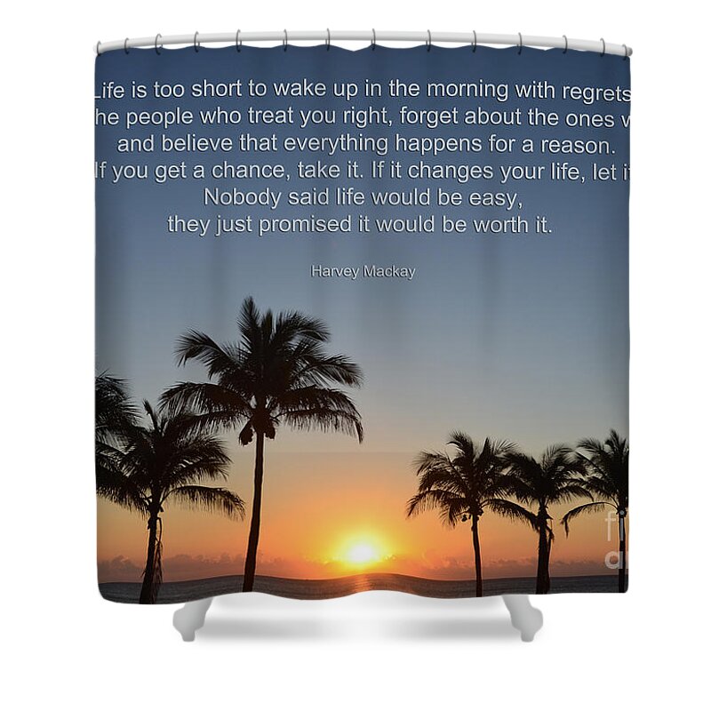  Shower Curtain featuring the photograph 42- No Regrets by Joseph Keane