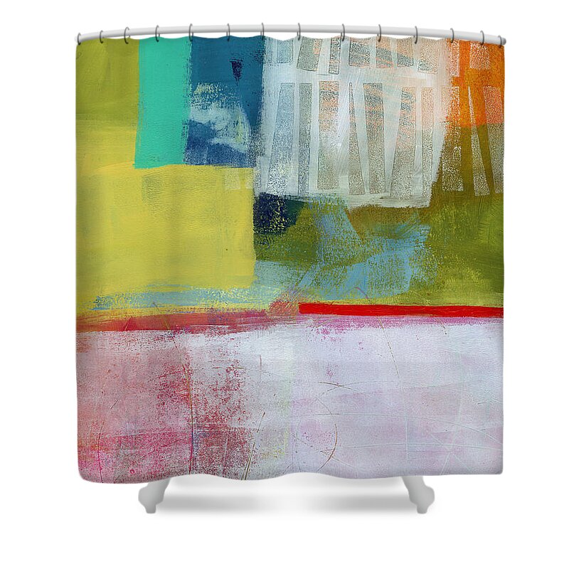 Painting Shower Curtain featuring the painting 52/100 by Jane Davies