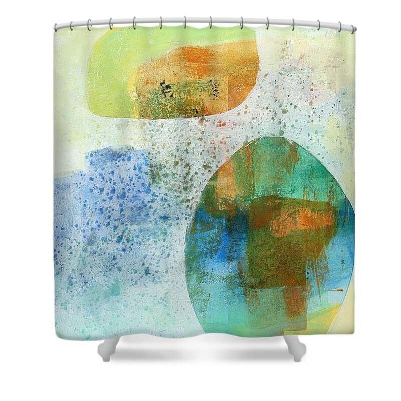 Painting Shower Curtain featuring the painting 55/100 by Jane Davies