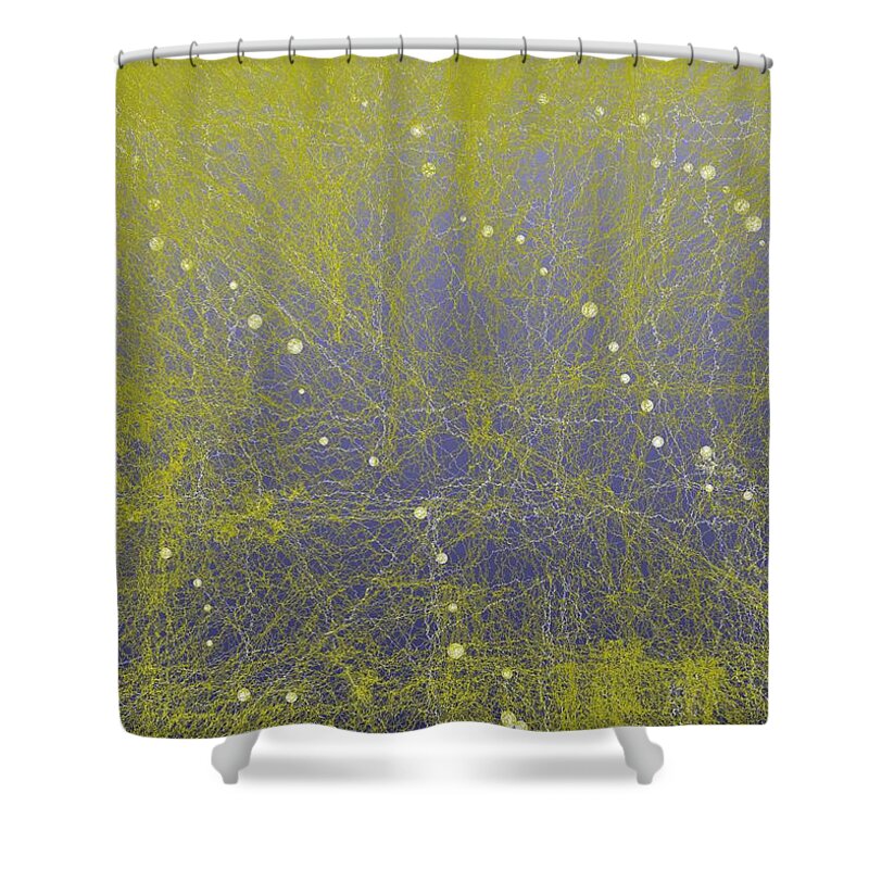Abstract Shower Curtain featuring the photograph 5x7.l.1.5 by Gareth Lewis