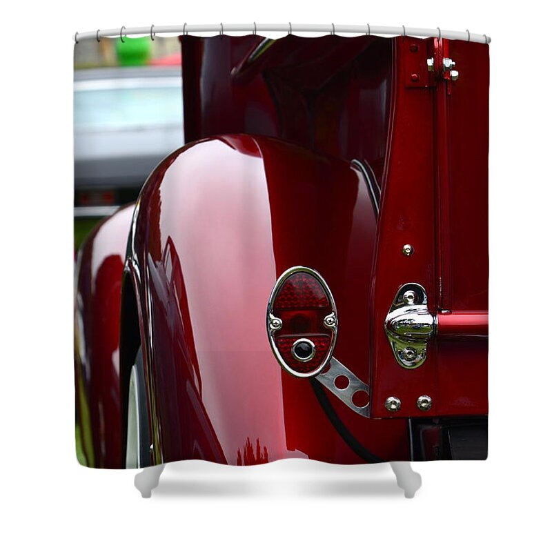 Classic Shower Curtain featuring the photograph Classic Chevy Pickup #3 by Dean Ferreira