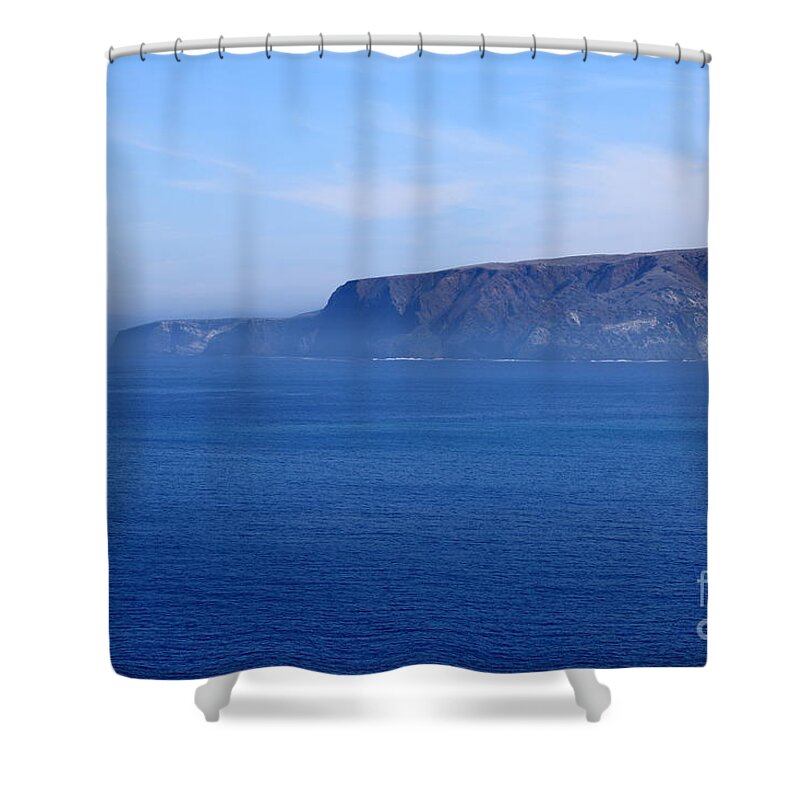 Cruz Shower Curtain featuring the photograph Santa Cruz Island #8 by Henrik Lehnerer