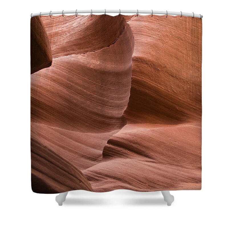 Antelope Canyon Shower Curtain featuring the photograph Antelope Canyon #9 by Milena Boeva