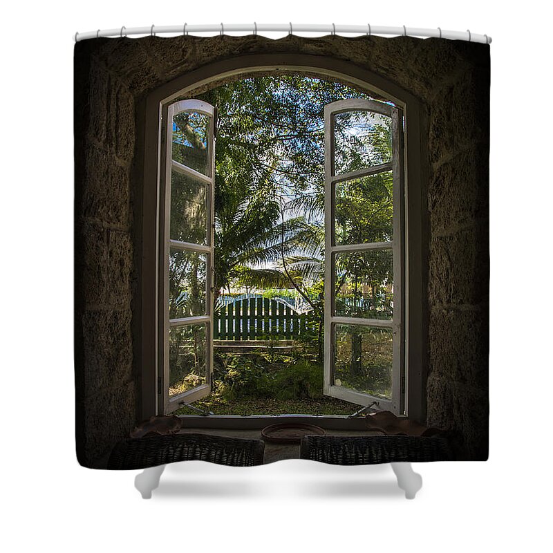 Ken Johnson Shower Curtain featuring the photograph A Paradise Awaits by Ken Johnson