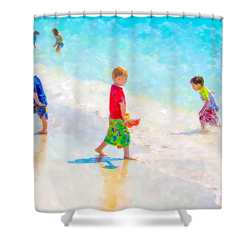 a Summer To Remember Shower Curtain featuring the photograph A Summer To Remember by Susan Molnar
