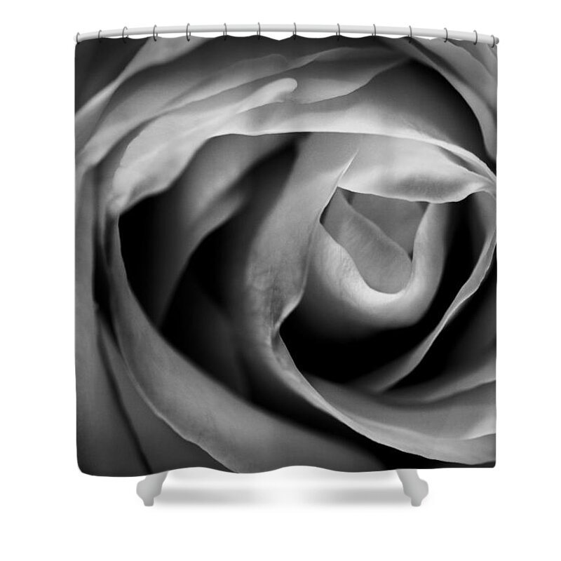 Acrylic Shower Curtain featuring the photograph Absence of Color by Jon Glaser