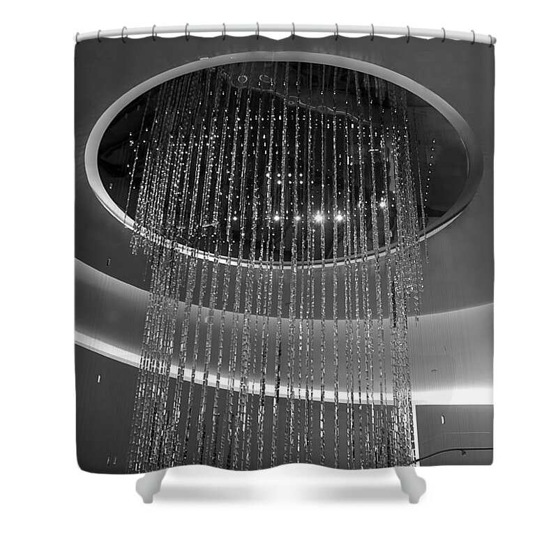 Abstract Shower Curtain featuring the photograph Abstract - Rockerfeller Stairwell 1 by Richard Reeve