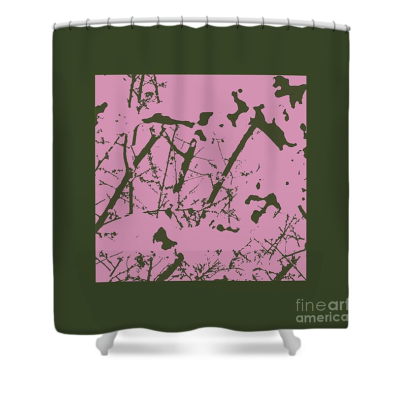 Abstract Shower Curtain featuring the photograph Abstract 4 by Diane montana Jansson