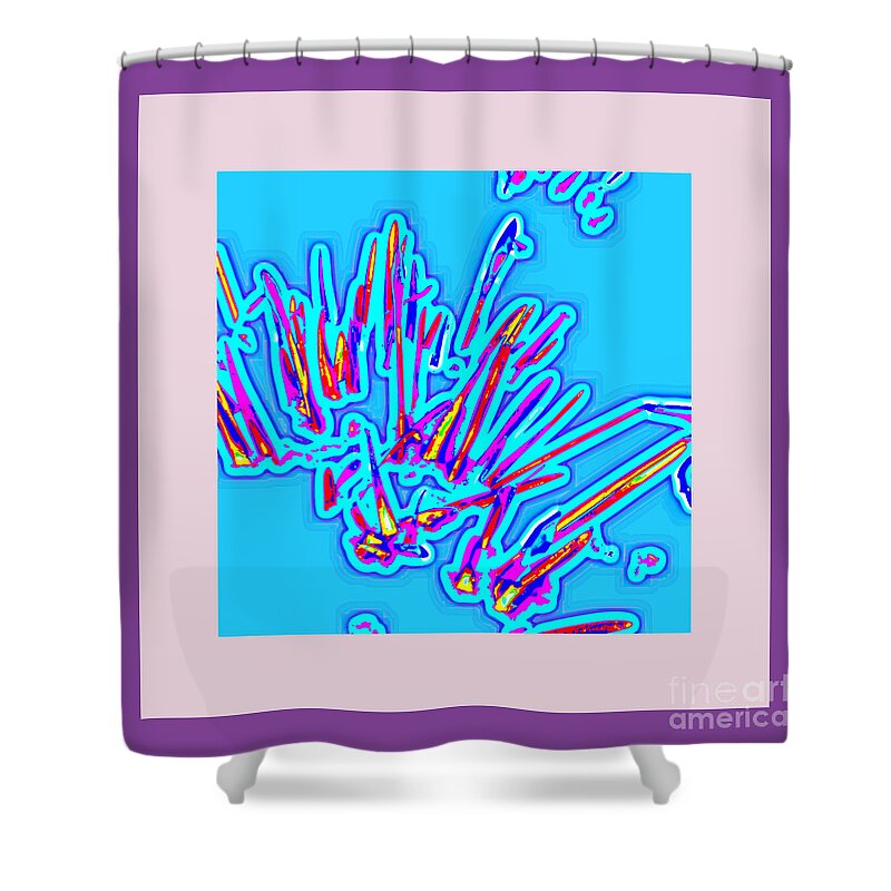 Abstract Shower Curtain featuring the photograph Abstract 8 by Diane montana Jansson