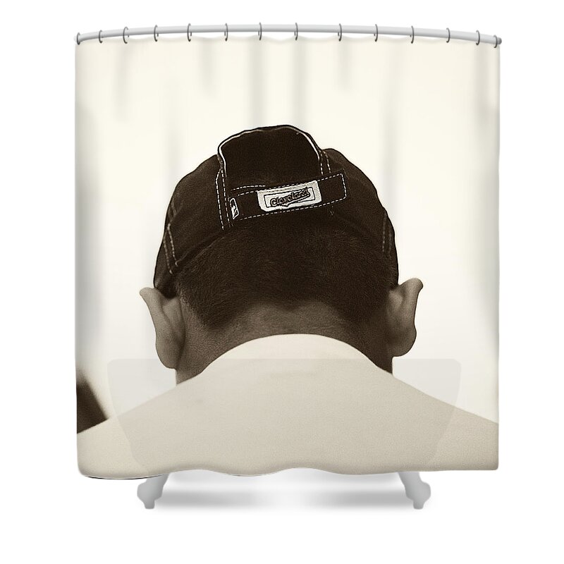 Alex Shower Curtain featuring the photograph After The Pitch by Yo Pedro