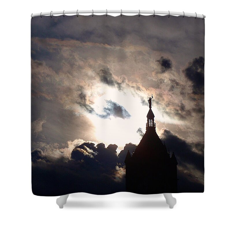 Utah Shower Curtain featuring the photograph After the Rain by Rona Black