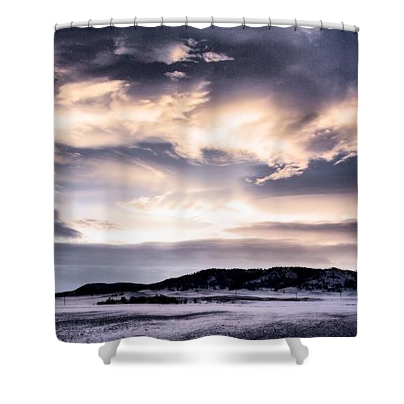 Landscape Shower Curtain featuring the photograph After The Storm by Donald J Gray