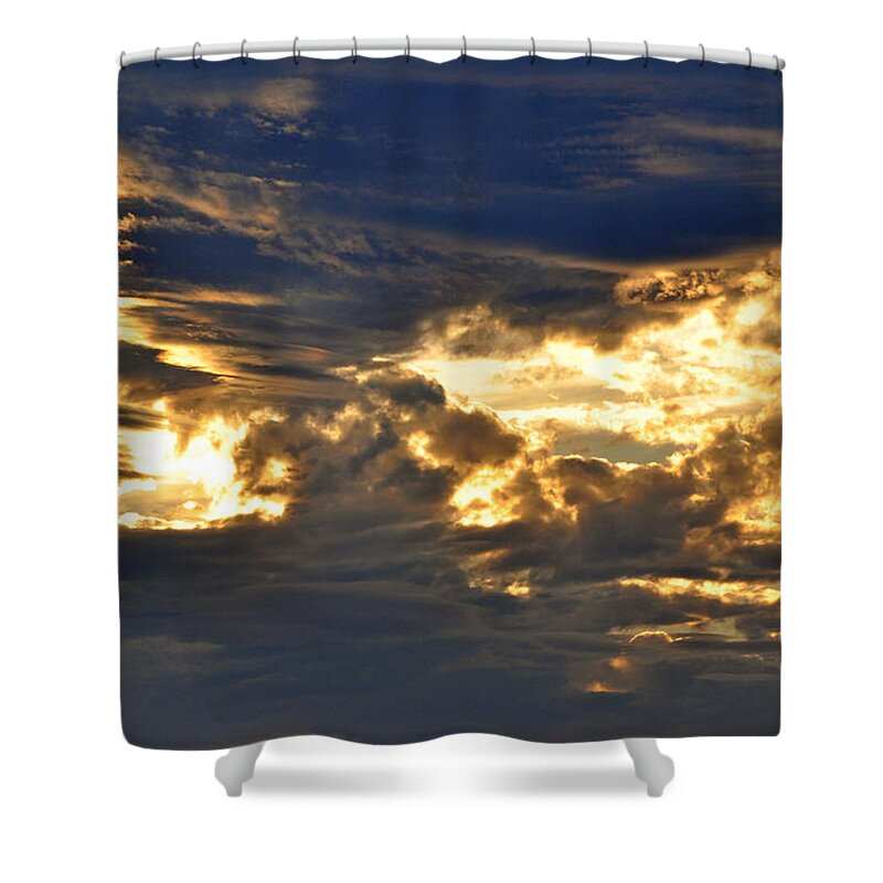 Clouds Shower Curtain featuring the photograph After The Storm by Glenn Gordon