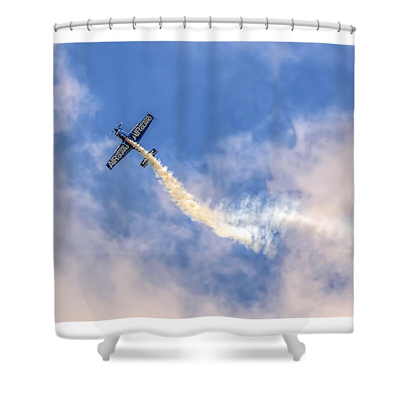 Aircraft Shower Curtain featuring the photograph Air Show Selfridge MXS by LeeAnn McLaneGoetz McLaneGoetzStudioLLCcom