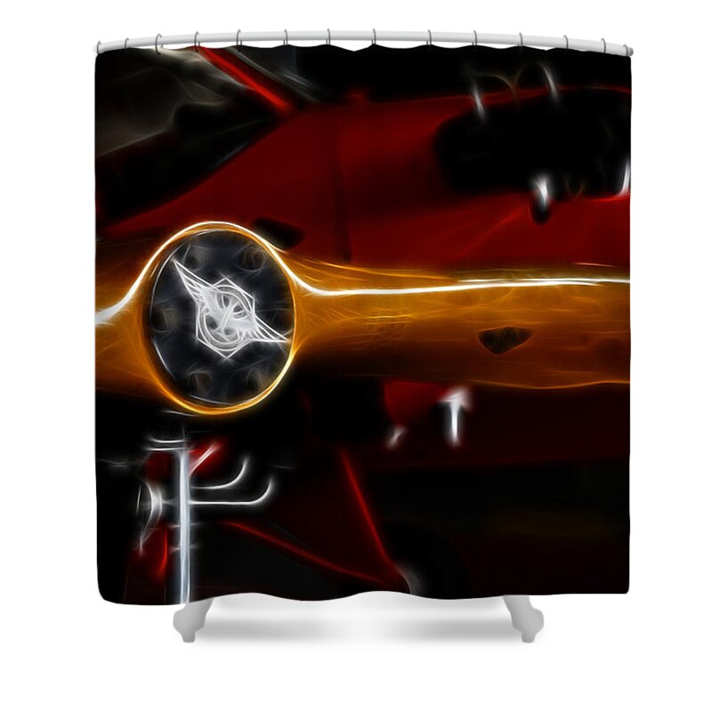 Airplane Shower Curtain featuring the photograph Airplane Prop by Steve McKinzie