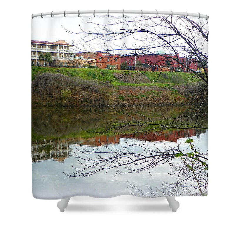 Selma Shower Curtain featuring the photograph Alabama River Selma 3 by Sheri McLeroy