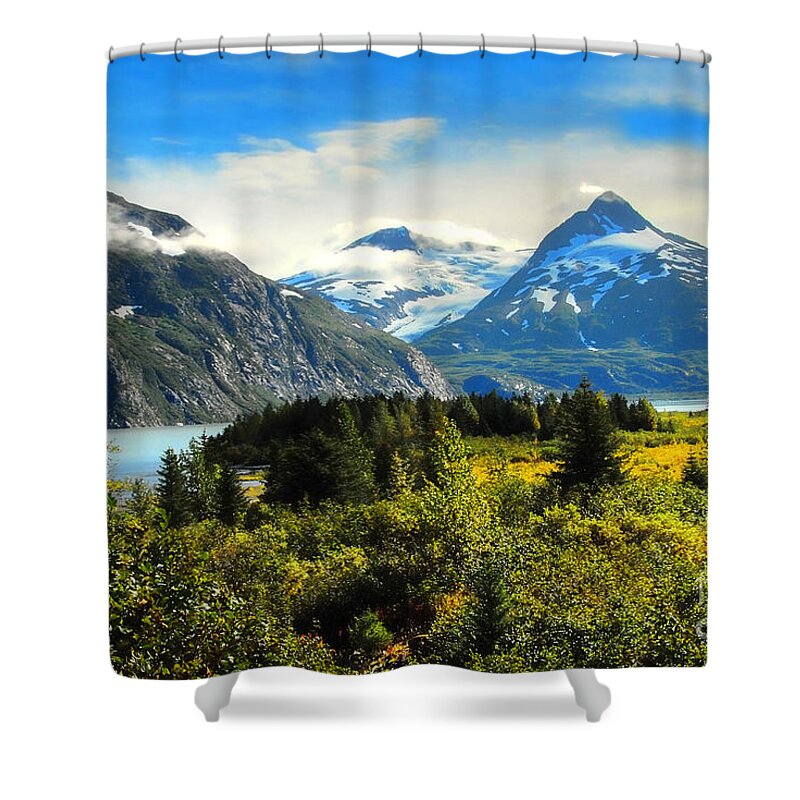 Alaska Shower Curtain featuring the photograph Alaska In All Her Glory by Dyle  Warren