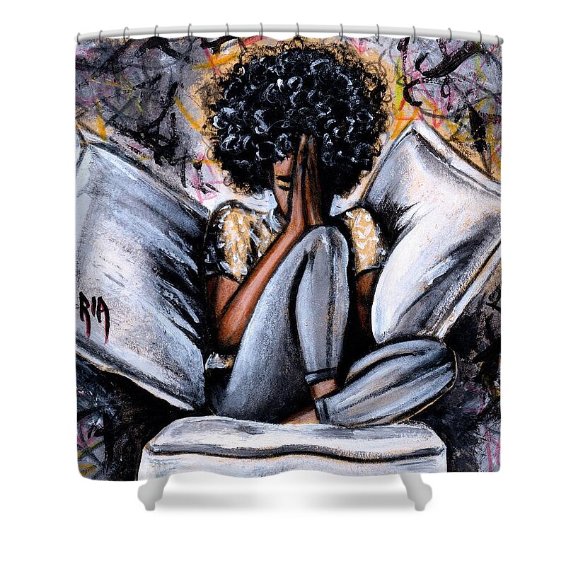 Artbyria Shower Curtain featuring the photograph All I Have by Artist RiA