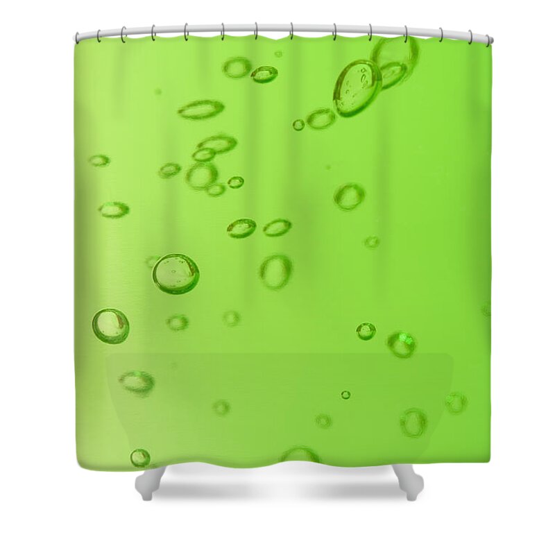 Alternative Medicine Shower Curtain featuring the photograph Aloe Vera Gel, Close-up by Science Stock Photography
