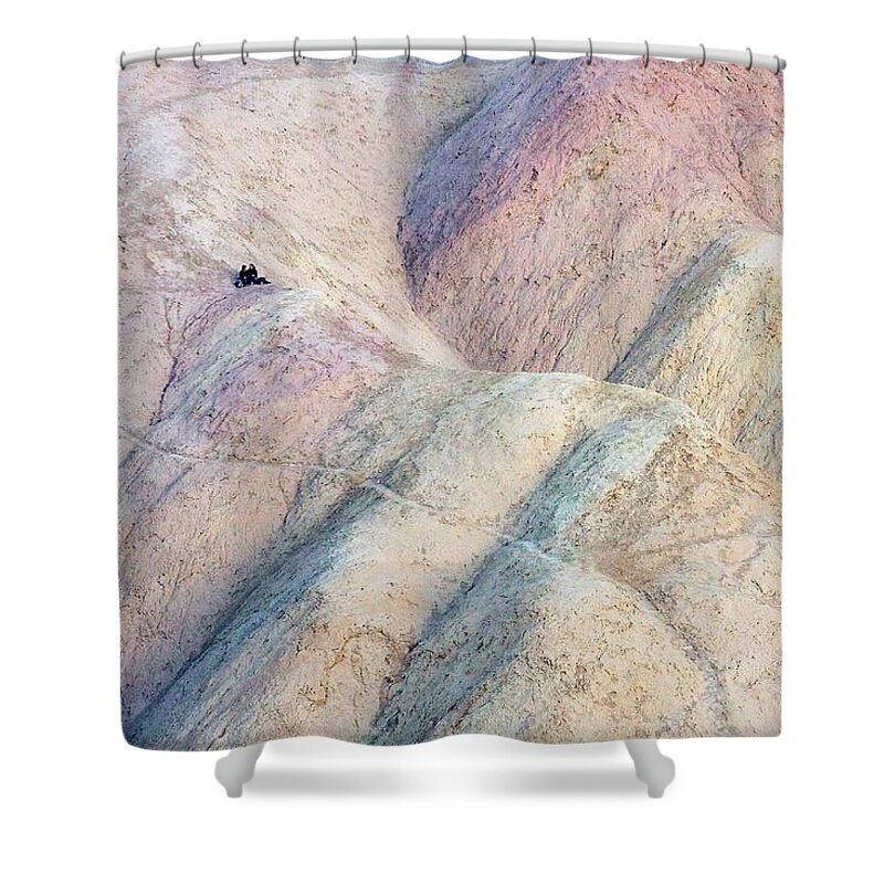 California Shower Curtain featuring the photograph Alone Together by Stuart Litoff