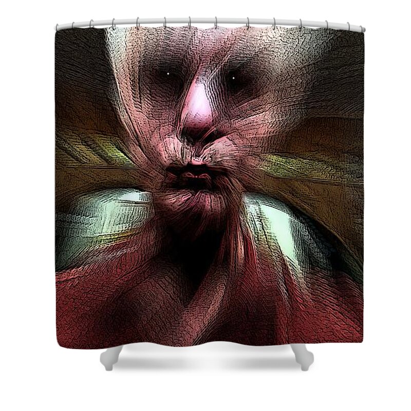 The End Shower Curtain featuring the digital art Always in the End by Ronald Bissett