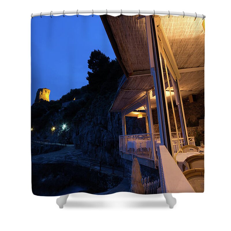 Amalfi Coast Shower Curtain featuring the photograph Amalfi Coast In Campania, Italy by Davidcallan