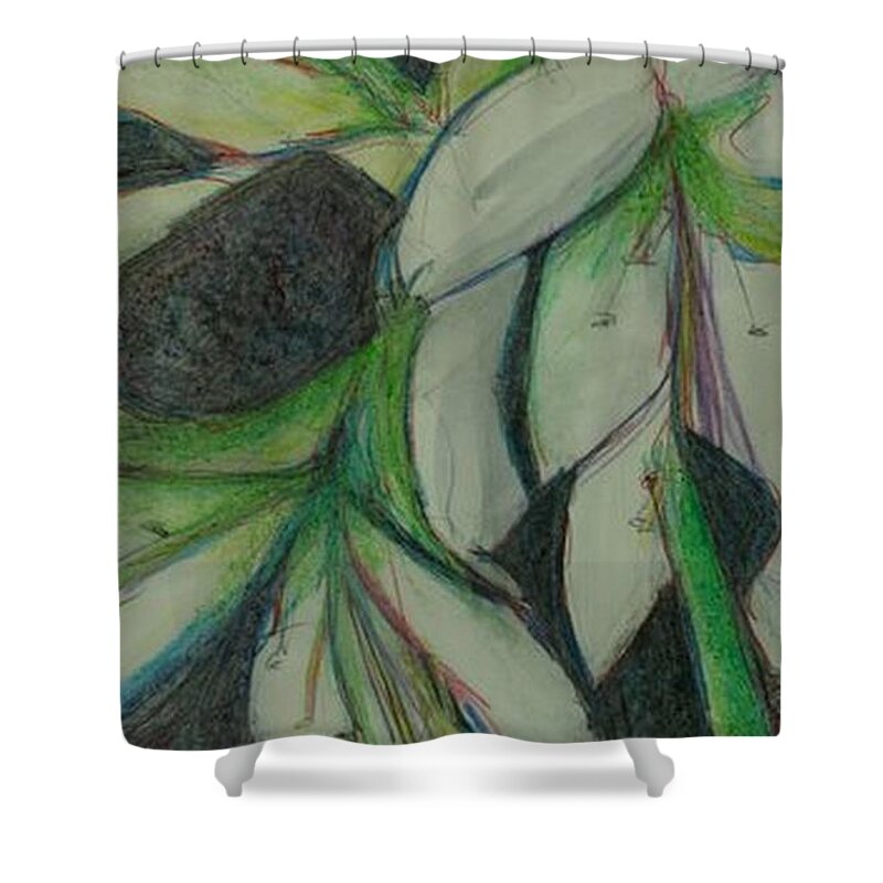 Flower Shower Curtain featuring the photograph Amarylis by Diane montana Jansson