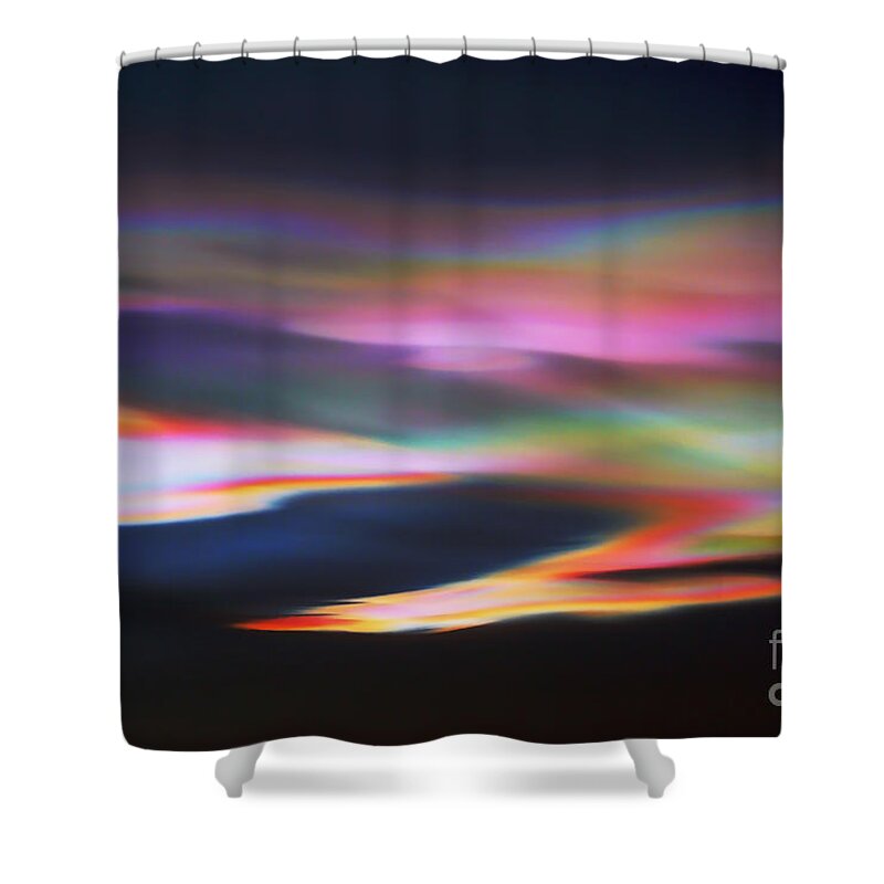 Festbllues Shower Curtain featuring the photograph Amazing Mother Nature.. by Nina Stavlund