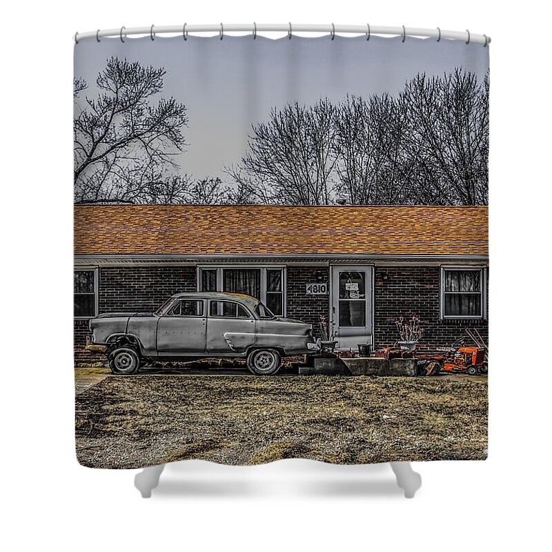 1952 Ford Shower Curtain featuring the photograph American Dream 1952 by Ray Congrove