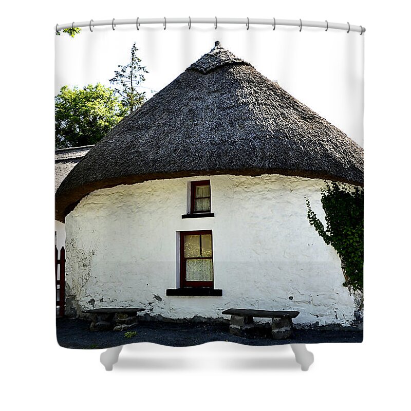 Ireland Shower Curtain featuring the photograph An Irish Homestead by Richard Ortolano