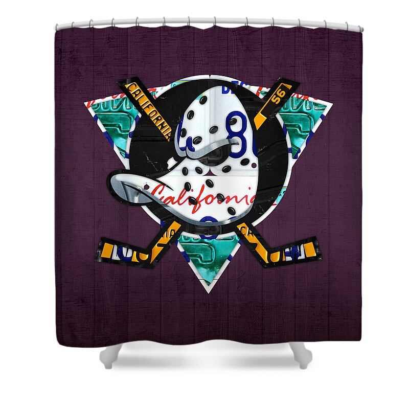 Anaheim Ducks Shower Curtains