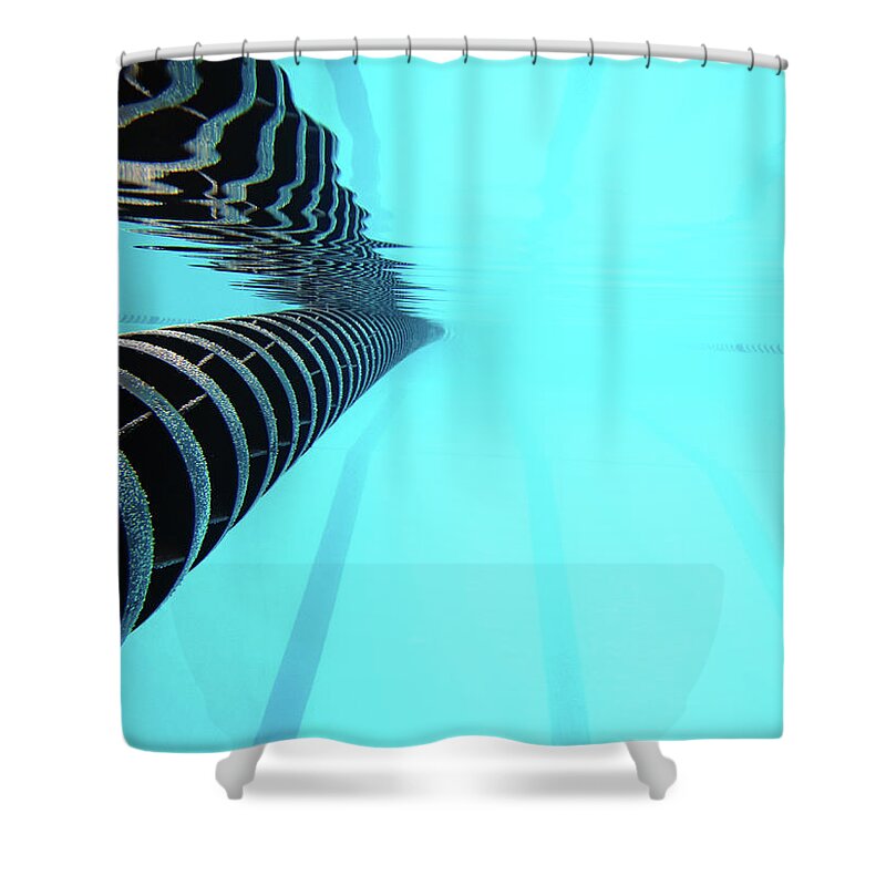 Underwater Shower Curtain featuring the photograph Another Pool by Amy Stocklein Images