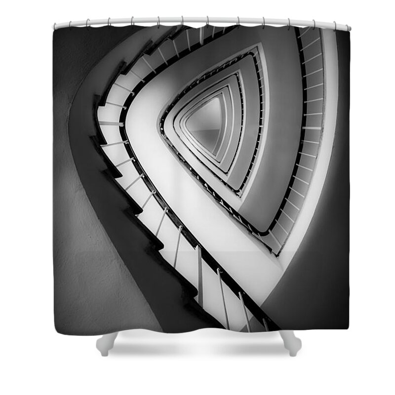 Stephan Braunfels Shower Curtain featuring the photograph Architect's Beauty by Hannes Cmarits