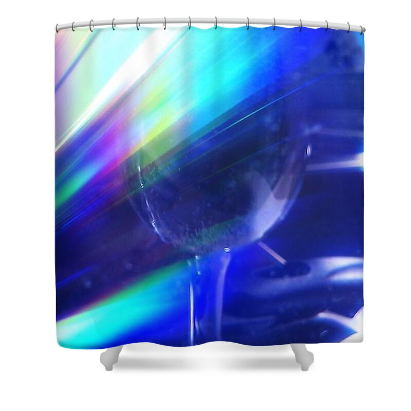 Glass Shower Curtain featuring the photograph Art Glass by Martin Howard