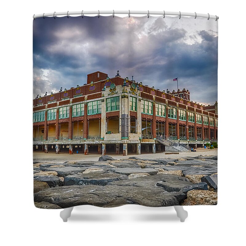 New Jersey Shower Curtain featuring the photograph Asbury Park by Kristopher Schoenleber