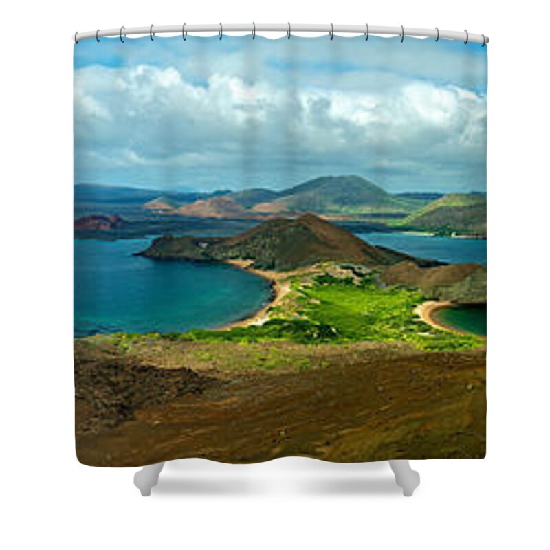 Galapagos Shower Curtain featuring the photograph Ash to Wonder by Richard Gehlbach