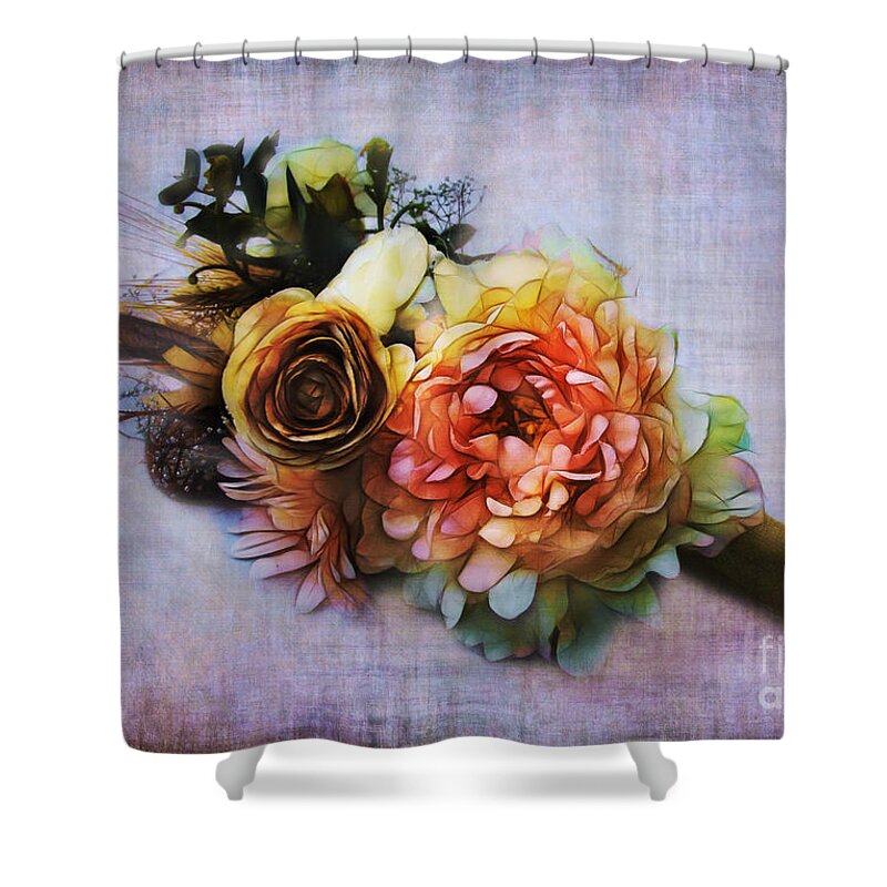 Bouquet Shower Curtain featuring the photograph Autumn Bouquet by Judi Bagwell