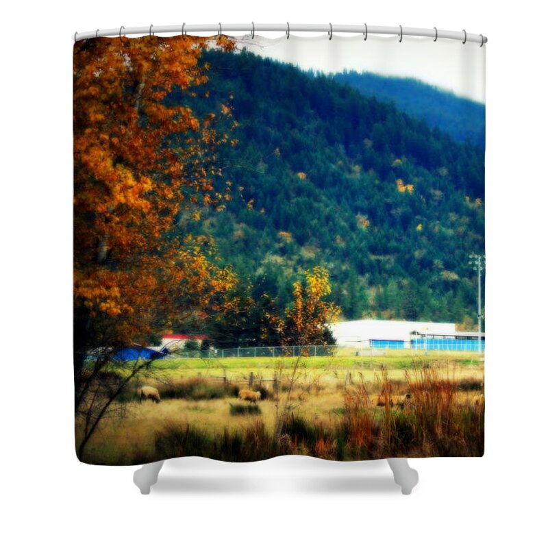 Football Shower Curtain featuring the photograph Autumn Football Nights by Melanie Lankford Photography