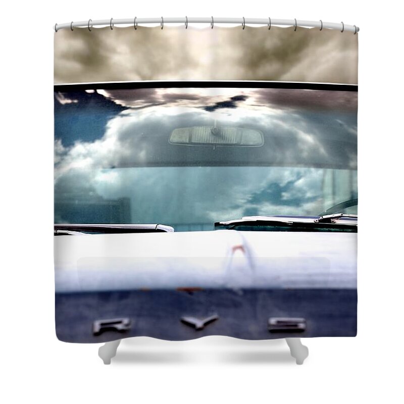 Classic Shower Curtain featuring the photograph Back Lot Reminisce by Mark Ross