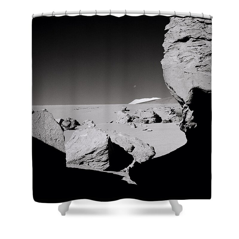 Atacama Desert Shower Curtain featuring the photograph The Earth by Shaun Higson