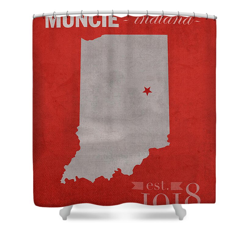 Ball State University Shower Curtains